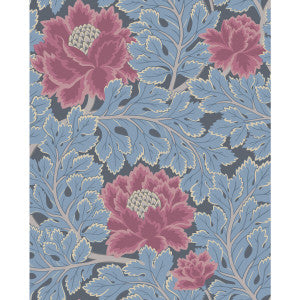 Aurora Cerise/Cerulean Bl by Cole & Son Designer Wallcovering