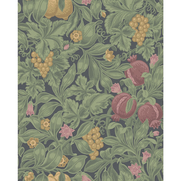 Vines Of Pomona Crim/Oliv by Cole & Son Designer Wallcovering COLE & SON PEARWOOD PAPER - 100% United Kingdom - Horizontal: 20.5 and Vertical: 25.5 20.5 - Swanky Fabrics -
