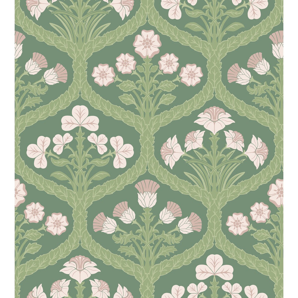 Floral Kingdom Bslip/Leaf by Cole & Son Wallcovering Cole & Son Wallcovering Floral Kingdom Bslip/LeafWallcovering COLE & SON PEARWOOD PAPER - 100% United Kingdom </p><p>Repeat: H: 27, V: 29.9 27 - Fabric Carolina -
