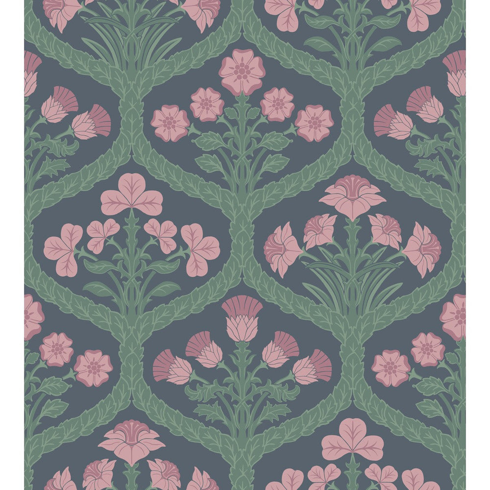 Floral Kingdom Rose/Fores by Cole & Son Wallcovering Cole & Son Wallcovering Floral Kingdom Rose/ForesWallcovering COLE & SON PEARWOOD PAPER - 100% United Kingdom </p><p>Repeat: H: 27, V: 29.9 27 - Fabric Carolina -