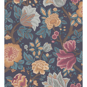 Midsummer Bloom Oran/Rose by Cole & Son Designer Wallcovering