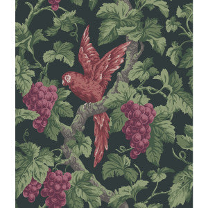 Woodvale Orchard Ruby/Ch by Cole & Son Designer Wallcovering