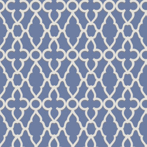 Treillage White/Hyacinth by Cole & Son Designer Wallcovering