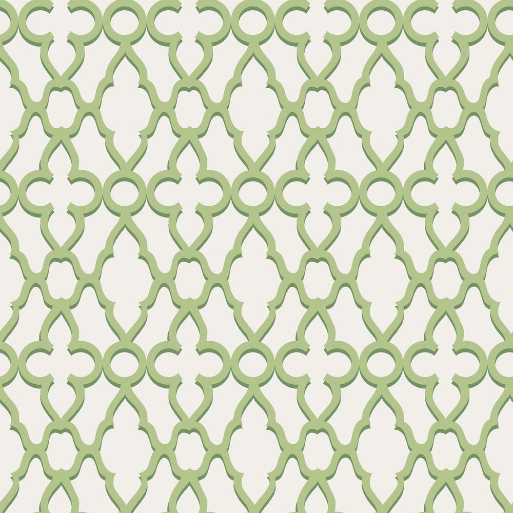 Treillage Leaf Green/Chlk by Cole & Son Wallcovering Cole & Son Wallcovering Treillage Leaf Green/ChlkWallcovering COLE & SON PEARWOOD PAPER - 100% United Kingdom </p><p>Repeat: H: 20.5, V: 20.5 20.5 - Fabric Carolina -