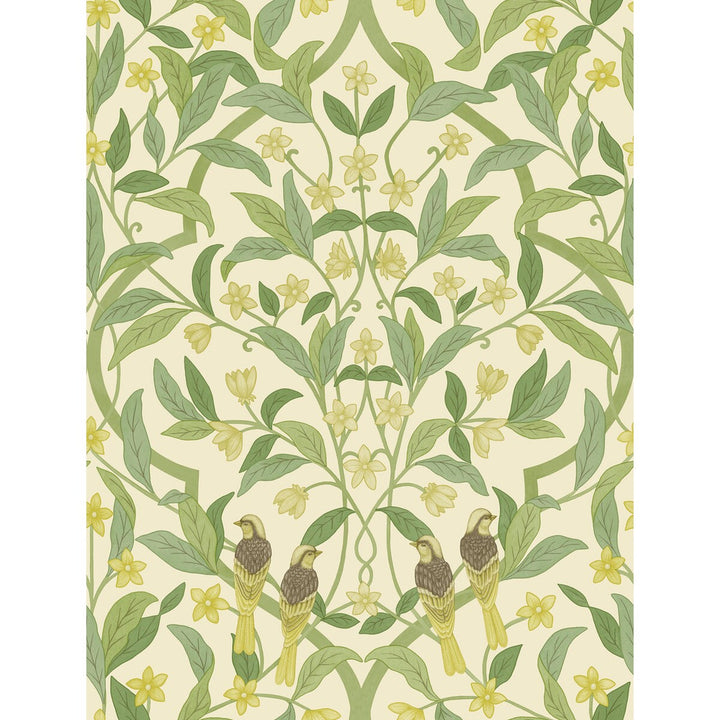 Jasmine & Serin Symphony Chartreuse/Grn/Wt by Cole & Son Wallcovering Cole & Son Wallcovering Jasmine & Serin Symphony Chartreuse/Grn/WtWallcovering COLE & SON SEVILLE NON WOVEN - 100% United Kingdom </p><p>Repeat: H: 20.5, V: 27 20.5 - Fabric Carolina -