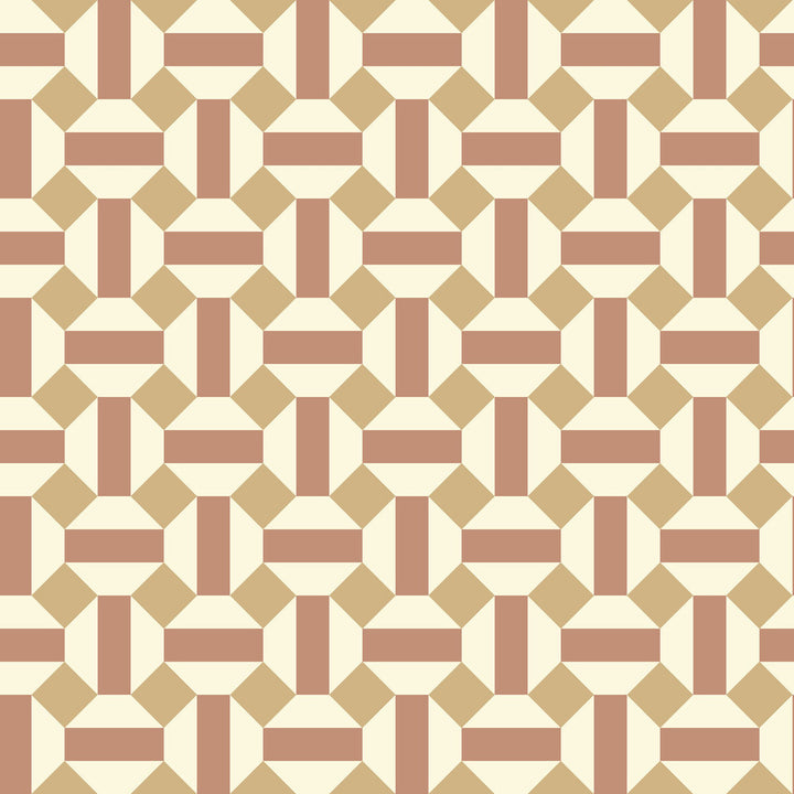 Alicatado Terracotta On Parchment by Cole & Son Wallcovering Cole & Son Wallcovering Alicatado Terracotta On ParchmentWallcovering COLE & SON SEVILLE NON WOVEN - 100% United Kingdom </p><p>Repeat: H: 20.5, V: 5.1 20.5 - Fabric Carolina -