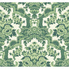 Lola Forest Greens On White by Cole & Son Designer Wallcovering