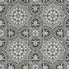 Piccadilly Grey & Metallic Gold On Black by Cole & Son Designer Wallcovering