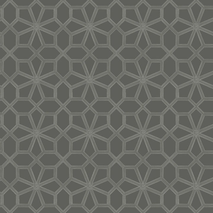 Wolsey Stars Chalk/Charcl by Cole & Son Designer Wallcovering COLE & SON HISTORIC ROYAL PALACES-GREAT MASTERS NON WOVEN - 100% United Kingdom Horizontal: 20.5 and Vertical: 20.5 20.5 - Swanky Fabrics -