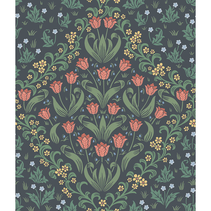 Tudor Garden Ro&Fgrn/Char by Cole & Son Wallcovering Cole & Son Wallcovering Tudor Garden Ro&Fgrn/CharWallcovering COLE & SON HISTORIC ROYAL PALACES-GREAT MASTERS NON WOVEN - 100% United Kingdom </p><p>Repeat: H: 20.5, V: 24 20.5 - Fabric Carolina -