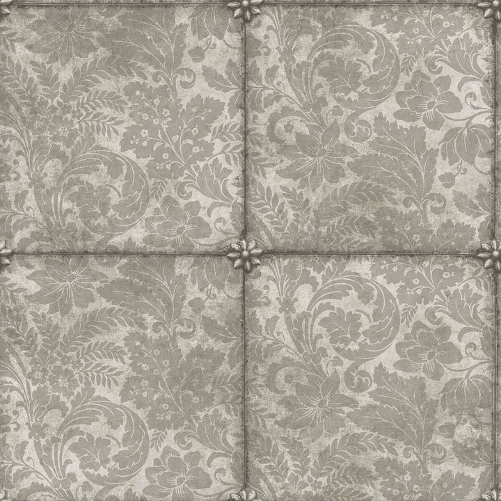 King S Argent M Slvr Foil by Cole & Son Designer Wallcovering COLE & SON HISTORIC ROYAL PALACES-GREAT MASTERS NON WOVEN - 100% United Kingdom Horizontal: 20.5 and Vertical: 20.5 20.5 - Swanky Fabrics -