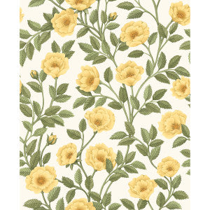 Hampton Roses Mrg&Ogrn/Wh by Cole & Son Designer Wallcovering
