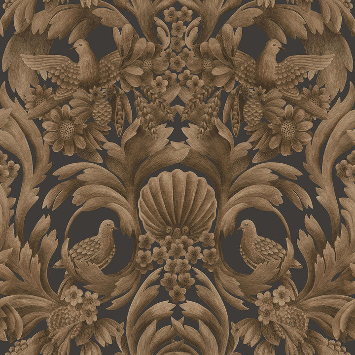 Gibbons Carving Mbrnz/Chr by Cole & Son Wallcovering Cole & Son Wallcovering Gibbons Carving Mbrnz/ChrWallcovering COLE & SON HISTORIC ROYAL PALACES-GREAT MASTERS NON WOVEN - 100% United Kingdom </p><p>Repeat: H: 27, V: 27 27 - Fabric Carolina -