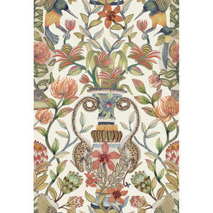 Protea Garden Ogrn&Tngrn/Wht by Cole & Son Designer Wallcovering