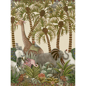 Letaba March Spgrn&Gngr/Crm by Cole & Son Designer Wallcovering