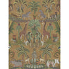 Afrika Kingdom Olgrn/Spgrn/Mt Bronz by Cole & Son Designer Wallcovering