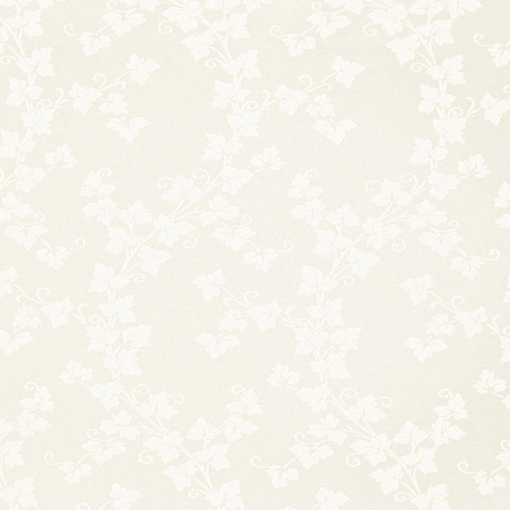 Madras Ivy Ivory 12150 by Schumacher Designer Fabric RADIANCE SHEERS See Sample UNITED KINGDOM TO BE DETERMINED </p><p>Repeat: Horizontal: 11 1/2" (29CM) and Vertical: 34 1/2" (88CM) 67 1/2" WIDE (171CM) - Swanky Fabrics -