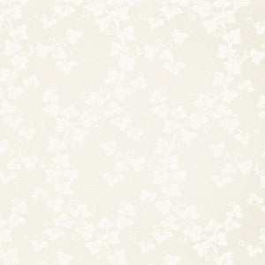 Madras Ivy Ivory 12150 by Schumacher Designer Fabric
