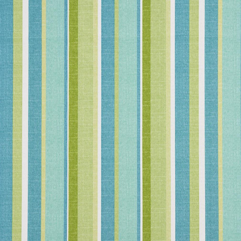 1216 Keylime Stripe by Charlotte Designer Fabric All Seasons IV 100% Acrylic Made In USA Exceeds 50,000 Wyzenbeek Rubs (Heavy Duty) Horizontal: 7" 54 Inches - Swanky Fabrics -