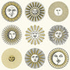 Soli Cream & Gold 123/1002.CS.0 By Cole & Son Designer Wallcovering