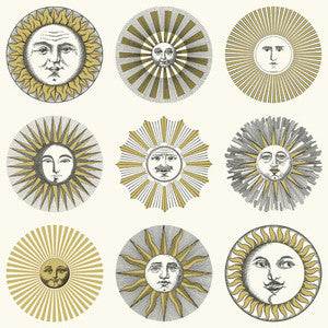 Soli Cream & Gold 123/1002.CS.0 By Cole & Son Designer Wallcovering