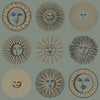Soli Sage & Rose Gold 123/1003.CS.0 By Cole & Son Designer Wallcovering