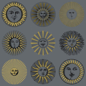 Soli Midnight & Soft Gold 123/1004.CS.0 By Cole & Son Designer Wallcovering