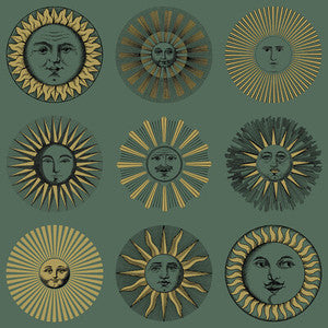 Soli Emerald & Gold 123/1005.CS.0 By Cole & Son Designer Wallcovering