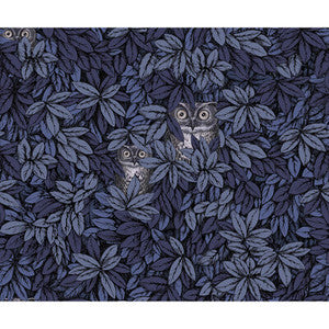 Foglie E Civette Midnight 123/11053.CS.0 By Cole & Son Designer Wallcovering