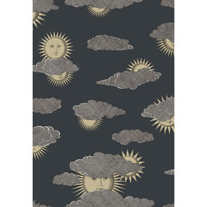 Soli E Nuvole Gold Silver 123/2008.CS.0 By Cole & Son Designer Wallcovering