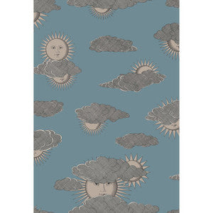 Soli E Nuvole Teal 123/2010.CS.0 By Cole & Son Designer Wallcovering