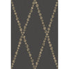 Cammei Gold On Charcoal 123/4018.CS.0 By Cole & Son Designer Wallcovering