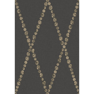 Cammei Gold On Charcoal 123/4018.CS.0 By Cole & Son Designer Wallcovering
