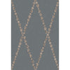 Cammei Slate & Rose Gold 123/4020.CS.0 By Cole & Son Designer Wallcovering
