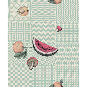 Frutta E Geometrico Pastel 123/6029.CS.0 By Cole & Son Designer Wallcovering