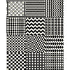 Geometrico Black & White 123/7032.CS.0 By Cole & Son Designer Wallcovering