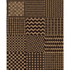 Geometrico Black & Gold 123/7036.CS.0 By Cole & Son Designer Wallcovering