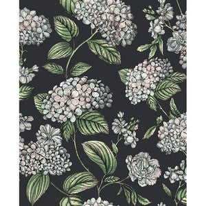 Ramo Di Ortensia Charcoal 123/8038.CS.0 By Cole & Son Designer Wallcovering