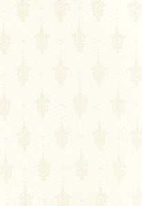 Genevieve Madras Sheer Ivory 12450 by Schumacher Designer Fabric