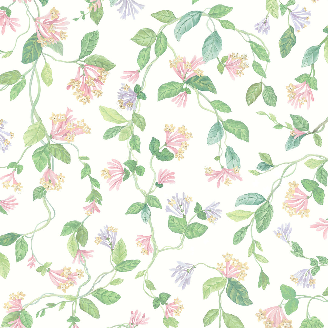 Flora - Pink/Purple 124/3015.CS.0 by Cole & Son Designer Wallcovering