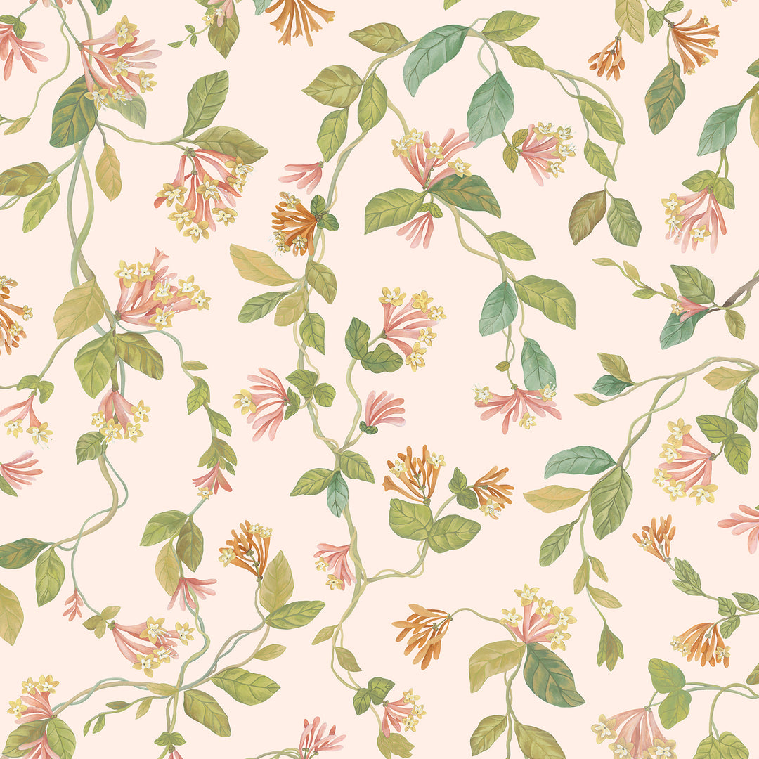 Flora - Pink/Orange 124/3016.CS.0 by Cole & Son Designer Wallcovering