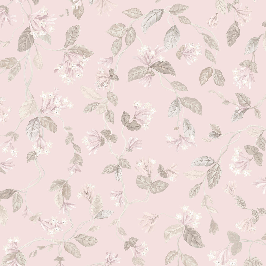 Flora - Pink/Grey 124/3021.CS.0 by Cole & Son Designer Wallcovering