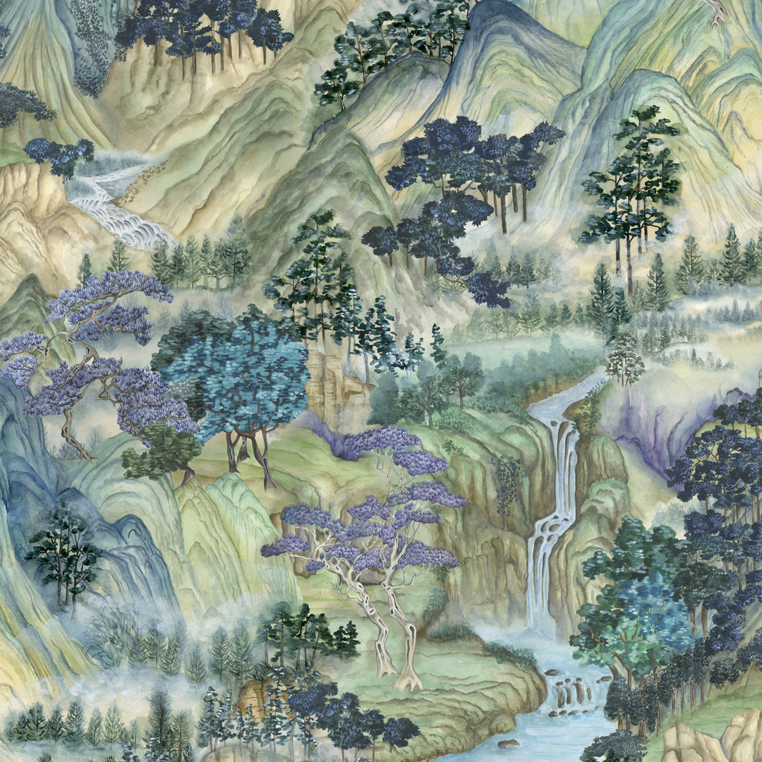 Mountainscape - Nocturnal 126/11040.CS.0 by Cole & Son Designer Wallcovering