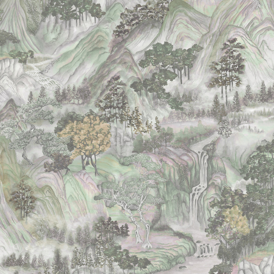 Mountainscape - Iridescent 126/11043.CS.0 by Cole & Son Designer Wallcovering