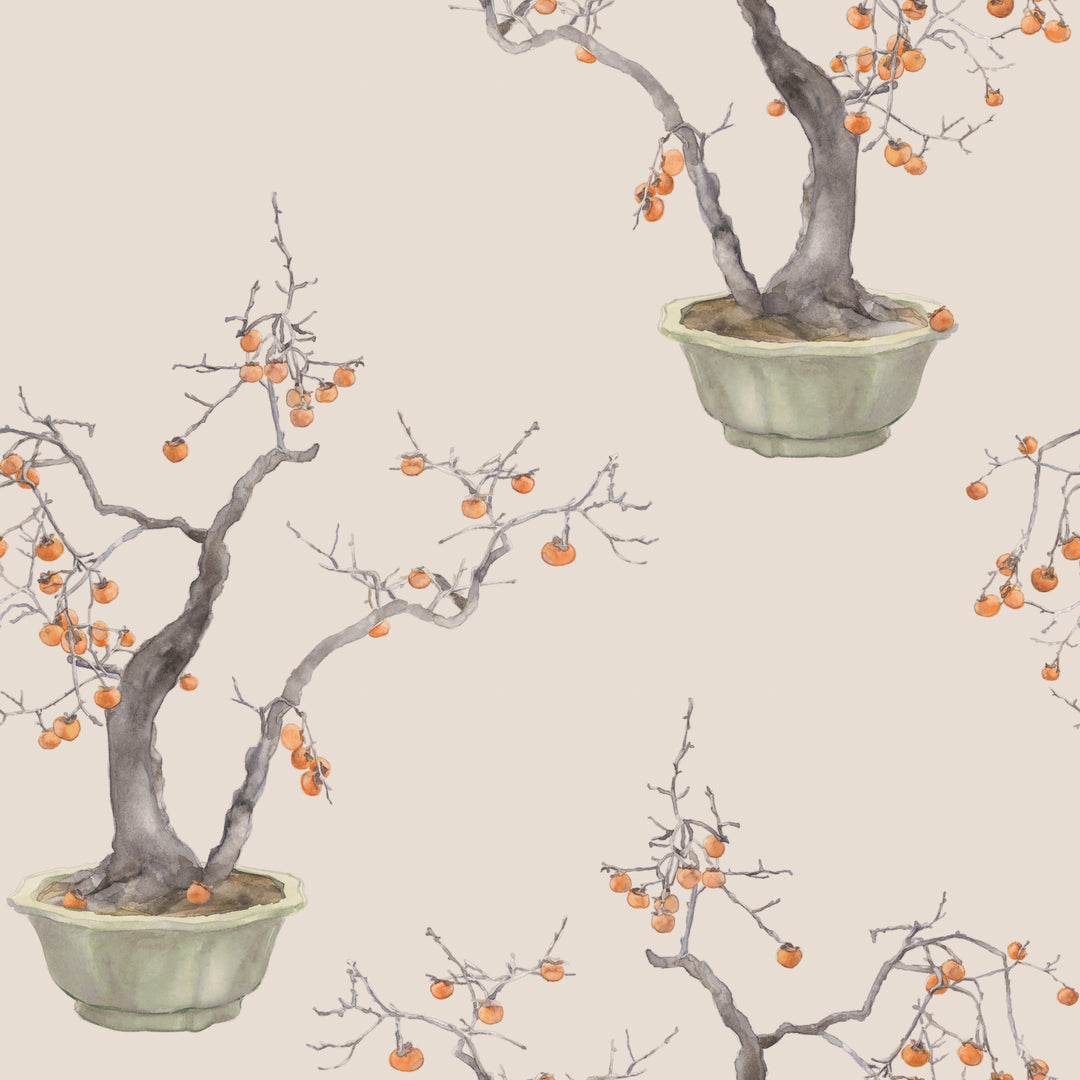 Kaki Persimmon - Violet 126/2005.CS.0 by Cole & Son Designer Wallcovering