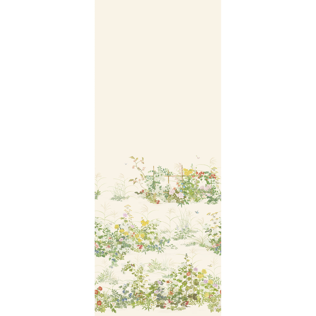 Scenic Flora - Natural White 126/7026.CS.0 by Cole & Son Designer Wallcovering