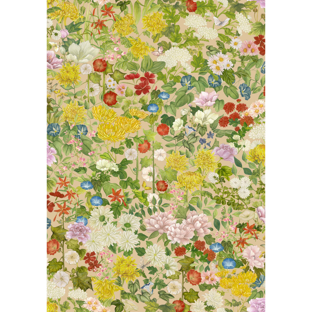 Flora Province - Taupe 126/8029.CS.0 by Cole & Son Designer Wallcovering
