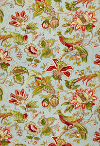 Sandringham Robin'S Egg 1273002 by Schumacher Designer Fabric