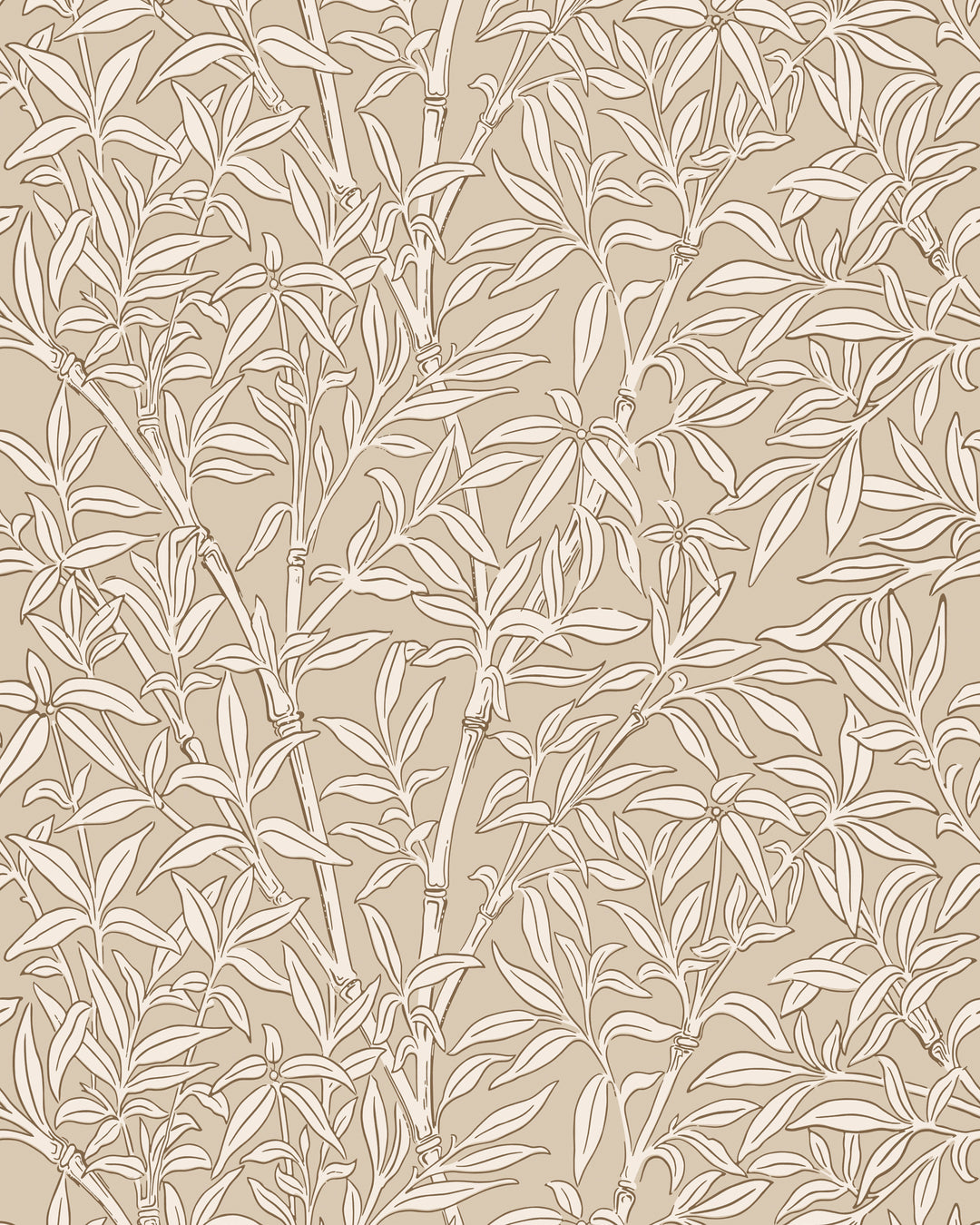 Bamboo Forest - Oat 127/1005.CS.0 by Cole & Son Designer Wallcovering