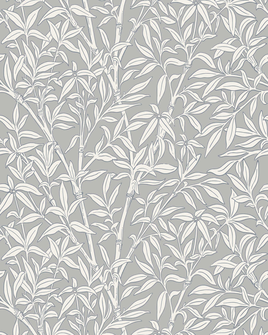 Bamboo Forest - Frost 127/1006.CS.0 by Cole & Son Designer Wallcovering